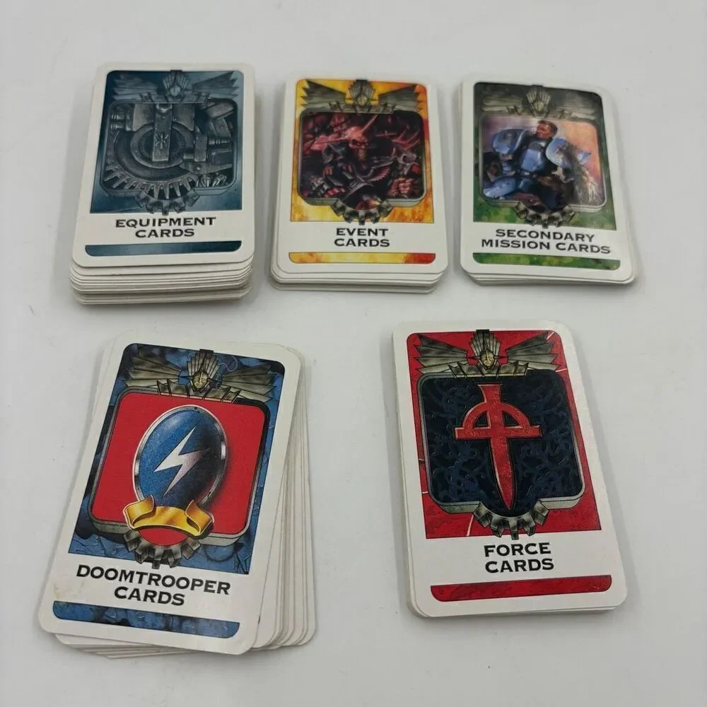 Mutant chronicles siege of the‎ citadel 1st edition 84/84 Game cards Complete